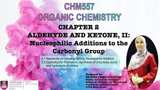 Chapter 2 Part 1 ALDEHYDE amp KETONE II [upl. by Anaoj]