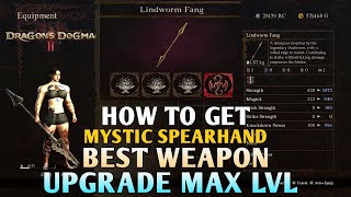 How to Get Lindworm Fang DRAGONS DOGMA 2 Lindworm Fang Upgrade Max Level DD2  DD2 Mystic Spearhand [upl. by Marra]