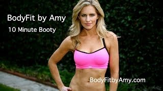 10 Minute Booty Workout Lower Body Strength amp Sculpt [upl. by Yordan]