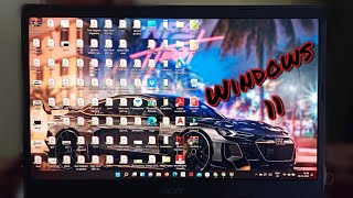 Windows 11 interface  ACER ASPIRE 7 i5 10th gen LAPTOP  Window 11 update [upl. by Chappie]