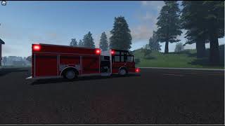 Maple County  Uscita ENG1 Fairfield Fire Department [upl. by Maon]