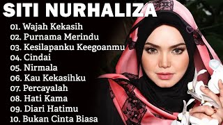 SITI NURHALIZA FULL ALBUM TERBAIK  CINDAI  PURNAMA MERINDUWAJAH KEKASIH [upl. by Aihsenrad]