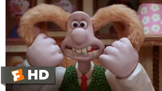 Wallace amp Gromit The Curse of the WereRabbit 2005  Brain Swap Scene 610  Movieclips [upl. by Breeze]