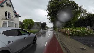 Cycling Vogelwaarde to Kloosterzande in the province of Zeeland Netherlands [upl. by Hillegass122]