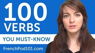 100 Verbs Every French Beginner MustKnow [upl. by Weitman]