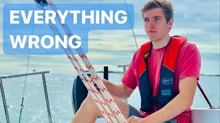 EVERYTHING WRONG WITH MY SAILBOAT Sailing Meraki  Ep24 [upl. by Anilad]