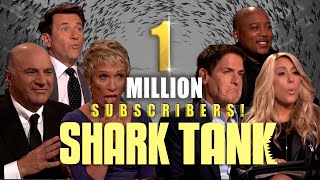 Top Pitches With A 1M Valuation In Celebration Of 1M Subscribers 🎉  Shark Tank Global [upl. by Valencia526]