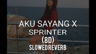 AKU SAYANG X SPRINTER 8D SLOWED REVERB SONG [upl. by Emmott]