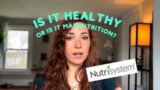 Dietitian Reviews Nutrisystem Diet Plan Is it even safe [upl. by Aicekal45]