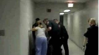 Knox County jail inmate is beaten while strapped into a rest [upl. by Aivekahs]