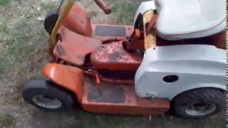 Jacobsen javelin 26 lawn tractor riding mower rare [upl. by Marella]