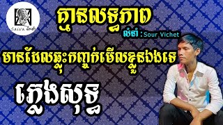 គ្មានលទ្ធភាព ភ្លេងសុទ្ធ  sour vicheth សួរ វិចិត្រ  Pleng Sot 100 by Saiva សៃវ៉ា [upl. by Acissaj29]