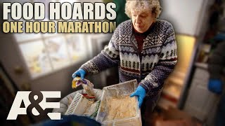 Hoarders Biggest FOOD Hoards  OneHour Compilation  AampE [upl. by Alrad1]