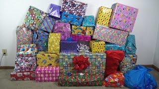 2016 NEW A LOT OF CANDY AND PRESENTS [upl. by Almeda332]