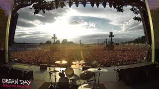 LONDON ENGLAND Green Day Crowd Singing Bohemian Rhapsody Hyde Park July 1st 2017 [upl. by Dnalevelc]