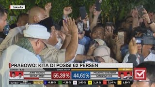 Detikdetik Prabowo Sujud Syukur Usai Klaim Menang 62 Persen [upl. by Ayanat943]