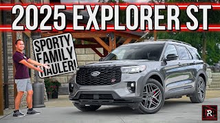 The 2025 Ford Explorer ST Is The Ultimate Sporty Family SUV For Driving Enthusiasts [upl. by Aguste]