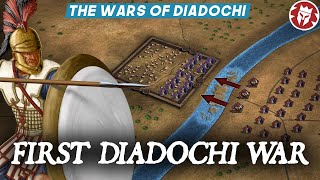 First War of the Diadochi  Alexanders Successors At War DOCUMENTARY [upl. by Letrice]