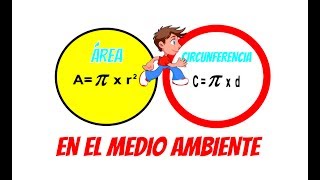 Área y Circunferencia de un circulo  Matemáticas en la vida [upl. by Iaka545]