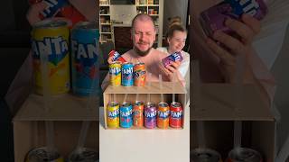 Неизвестные вкусы Fanta 🥤 games игры веселыеигры fungame funnygames partygames challenge [upl. by Hump]