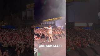 UZI KONSER CANAKKALE konser türkçerap rap [upl. by Julis333]