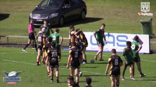 2016 Newcastle RL Round 15 Under 19s Highlights  Western Suburbs Rosellas v Cessnock Goannas [upl. by Suryc]