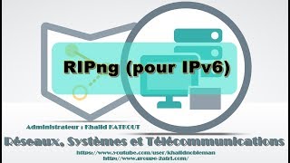 Configuration et vérification du routage RIPng pour IPv6 KHALID KATKOUT [upl. by Devol560]