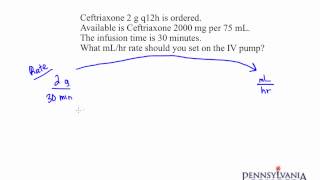 Rate Conversion 12  Multistep Conversion mLhr [upl. by Nyltac]