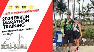 2024 Berlin Marathon Training Week 1314 of 18 [upl. by Naira]