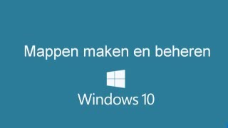 Windows 10 Cursus mappen beheer door Eric Hasenbroekx [upl. by Branden]