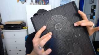 Bujian T102 Laptop Cooling Pad Unboxing and Showcase [upl. by Rodger]