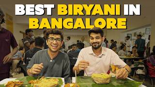 Trying Bangalores Top Rated Biryani  Ok Tested [upl. by Gaige]