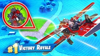 WINNING With ONLY the PLANE In Fortnite [upl. by Arikat]