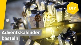 DIY Adventskalender selber machen mit Beleuchtung  Roombeez – powered by OTTO [upl. by Whitby]