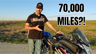 Yamaha FZ6R 70000 Mile Review [upl. by Enirhtac]