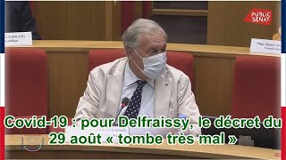 Covid19  pour Delfraissy le décret du 29 août « tombe très mal » [upl. by Phillipp]