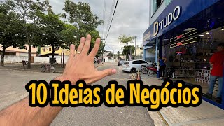 10 IDEIAS DE NEGÓCIOS PARA COMEÇAR COM 600 REAIS [upl. by Aneeb]