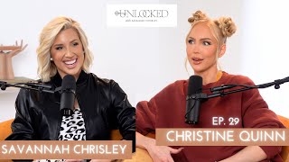 A FULL Send by Selling Sunsets Christine Quinn  Unlocked with Savannah Chrisley Podcast Ep 29 [upl. by Sanjiv]