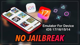 iOS 17 NEW INSTALL Emulator On iOS 14151617 For iPhone iPad  NO JAILBREAK [upl. by Daph796]