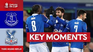 Gomes Freekick Seals Fourth Round Spot  Everton 10 Crystal Palace  Emirates FA Cup 202324 [upl. by Kala652]