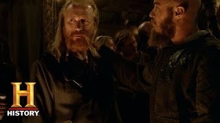 Vikings Episode Recap quotUnforgivenquot Season 2 Episode 6  History [upl. by Ognimod196]