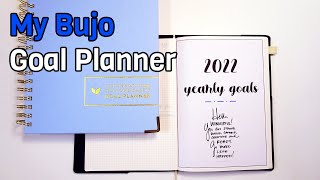 2022 Bullet Journal Goal Planner  combining ALL systems into ONE [upl. by Ahsinahs16]