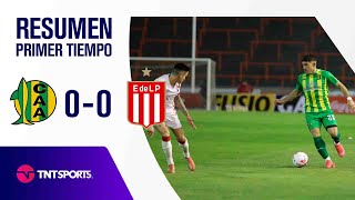 RESUMEN PRIMER TIEMPO  Aldosivi 00 Estudiantes [upl. by Htenek]