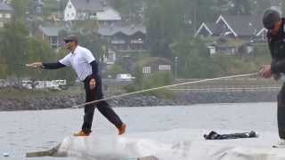 Trout Distance World Championship in flycasting Fagernes 2014 [upl. by Nhguavaj]