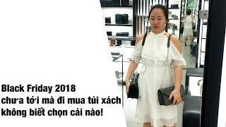 DƯƠNG VÂN VLOG  Black Friday 2018 đi mua túi xách Charles amp keith Pedrokhông biết chọn cái nào [upl. by Miki722]