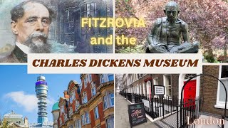 The Charles Dickens Museum amp exploring Fitzrovia [upl. by Consolata]