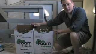 Polyurethane Spray Foam Insulation Foam It 602 Demo [upl. by Hearn]