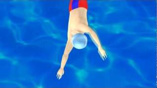 How To Swim Graceful Freestyle  CG Version [upl. by Shuler]