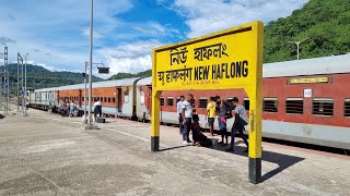 12507 TVCSilchar ARONAI EXPRESS arriving at New Haflong [upl. by Mallory]