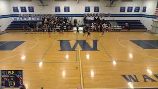 Waldwick High School vs Leonia High School Mens Varsity Basketball [upl. by Aysab]